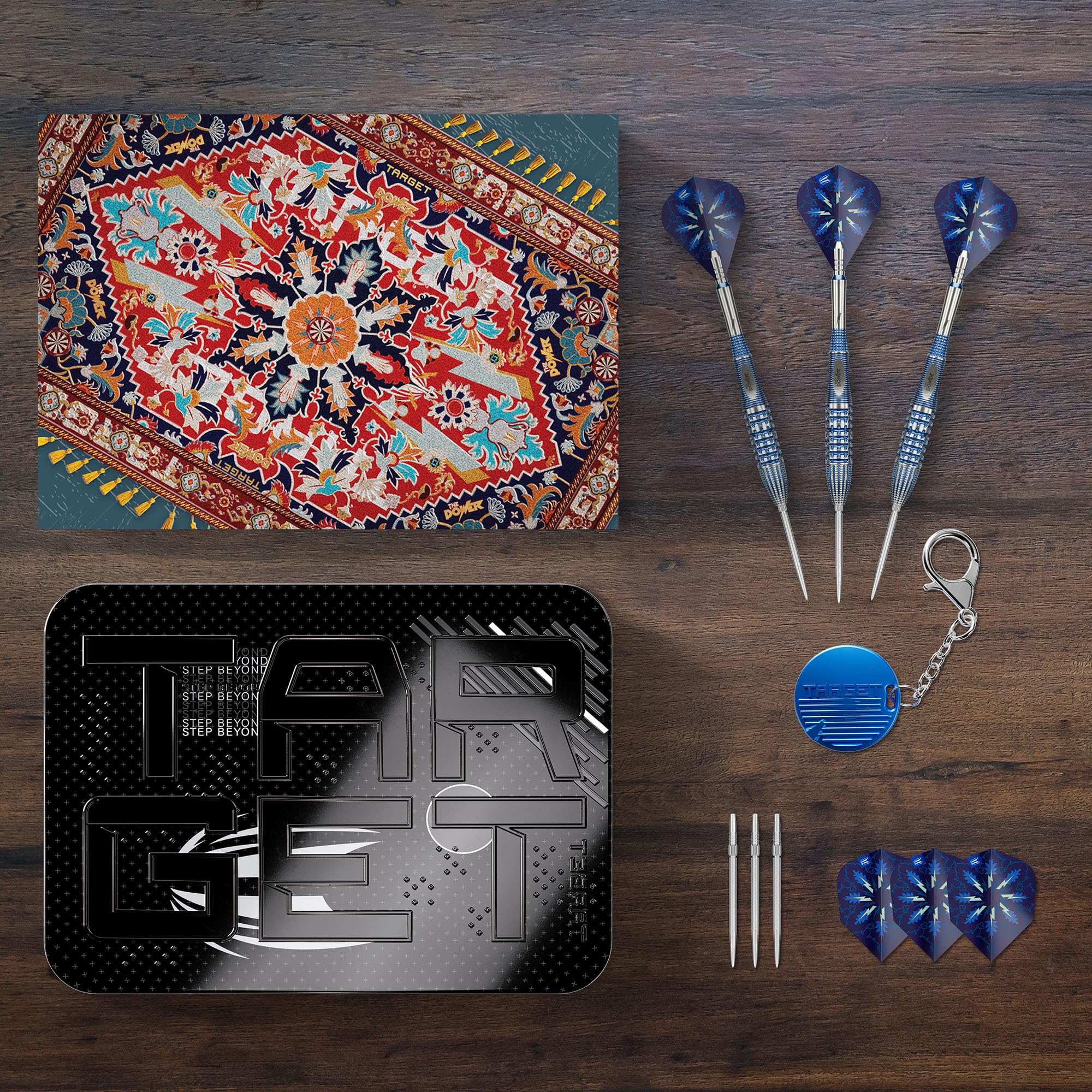 Target Darts Conjunto de dardos Phil Taylor Steel Tip Gx2, 26G